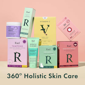 Rael Facial Masks showing multiple masks in a pack