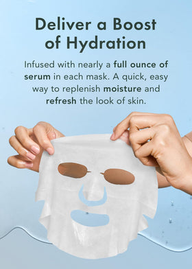 Rael Facial Masks Variety Pack opened with masks displayed