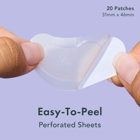 Rael Hydrocolloid Strips packaging with 20 patches