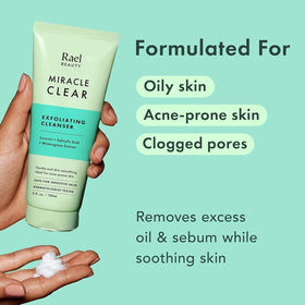 Rael Miracle Clear Facial Cleanser 5.1 oz side view