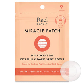 Rael Miracle Microcrystal Vitamin C Dark Spot Cover Pimple Patches front view