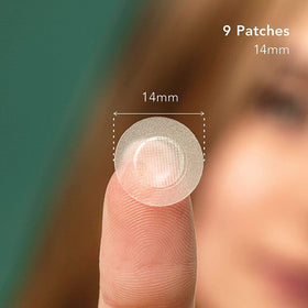 Rael Miracle Pimple Patches displayed with ingredients