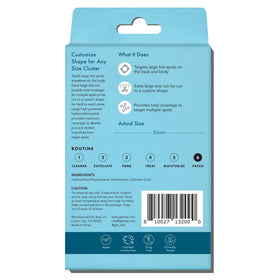 Rael Miracle XL Hydrocolloid Pimple Patch application