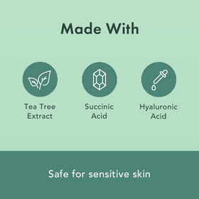 Rael Pimple Patches in use on blemish