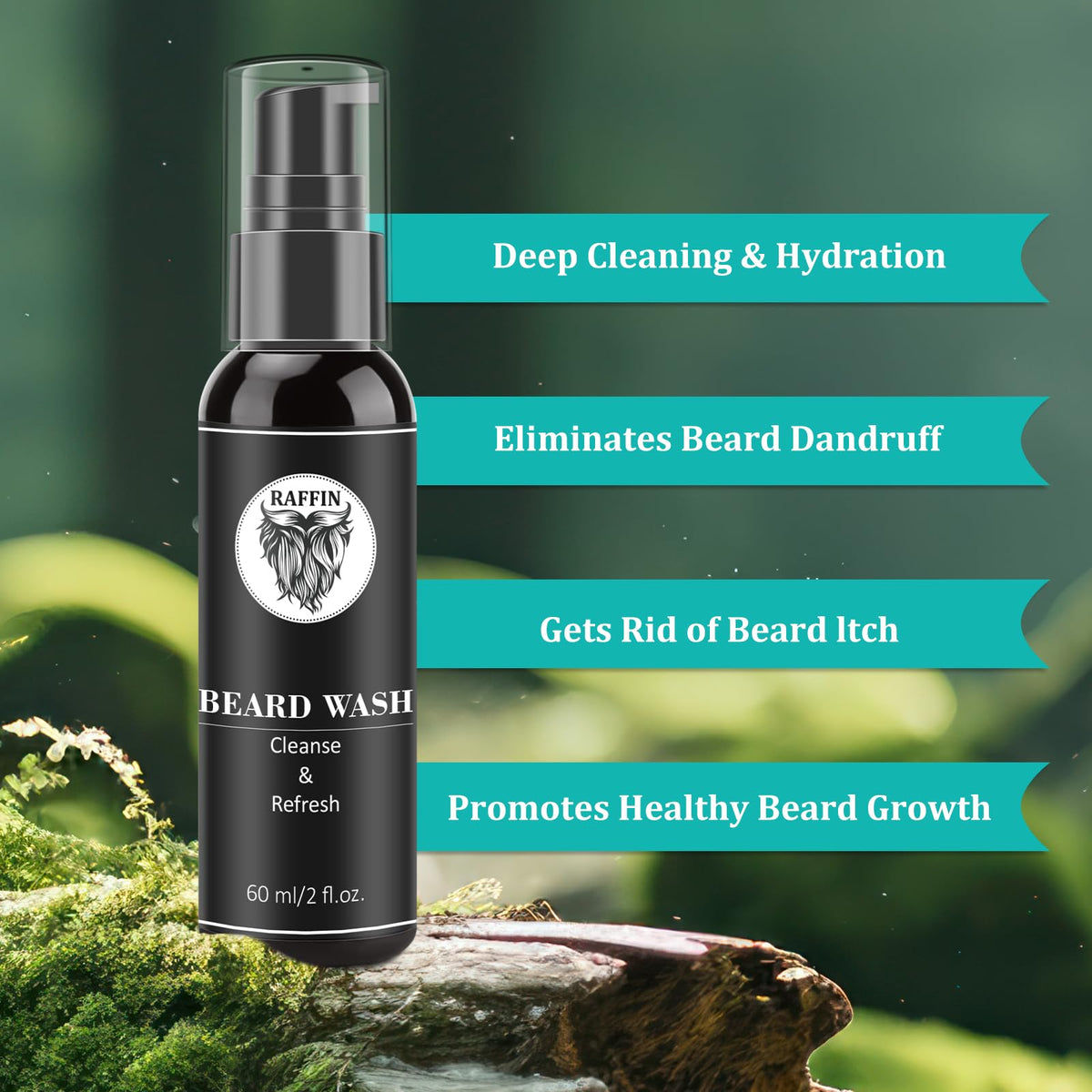 RAFFIN Beard Kit stylish packaging