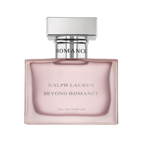 RALPH LAUREN FRAGRANCES Beyond Romance Eau de Parfum frosted pink bottle front view