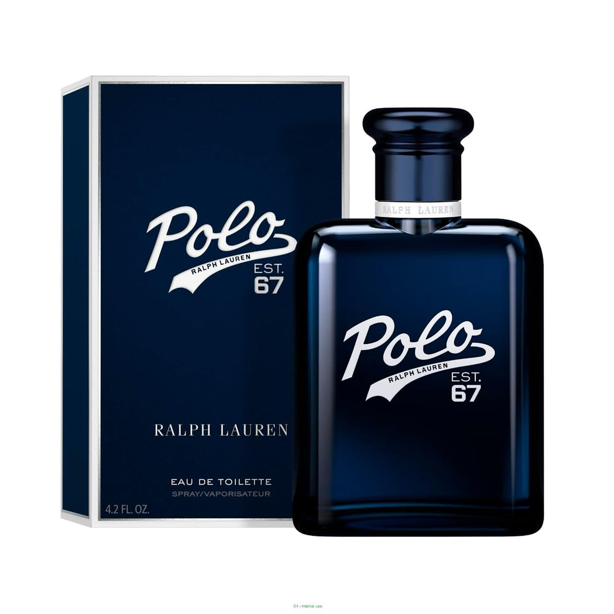 RALPH LAUREN FRAGRANCES Polo 67 Eau de Toilette 4.2 Fl Oz packaging