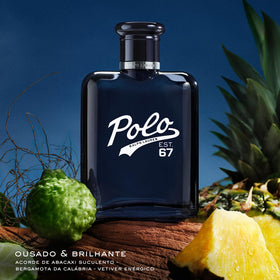 RALPH LAUREN FRAGRANCES Polo 67 Eau de Toilette close-up of bottle