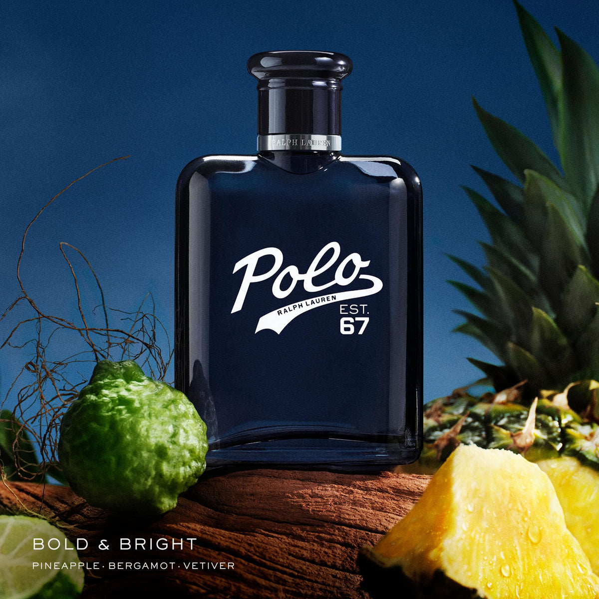 RALPH LAUREN Polo 67 Eau de Toilette bottle side view