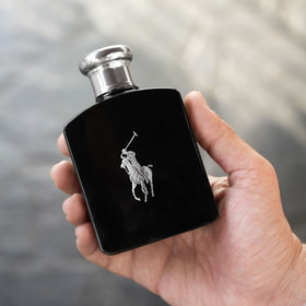 RALPH LAUREN Polo Black Eau de Toilette with silver cap