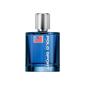 RALPH LAUREN Polo Sport Eau de Toilette cobalt blue bottle front view