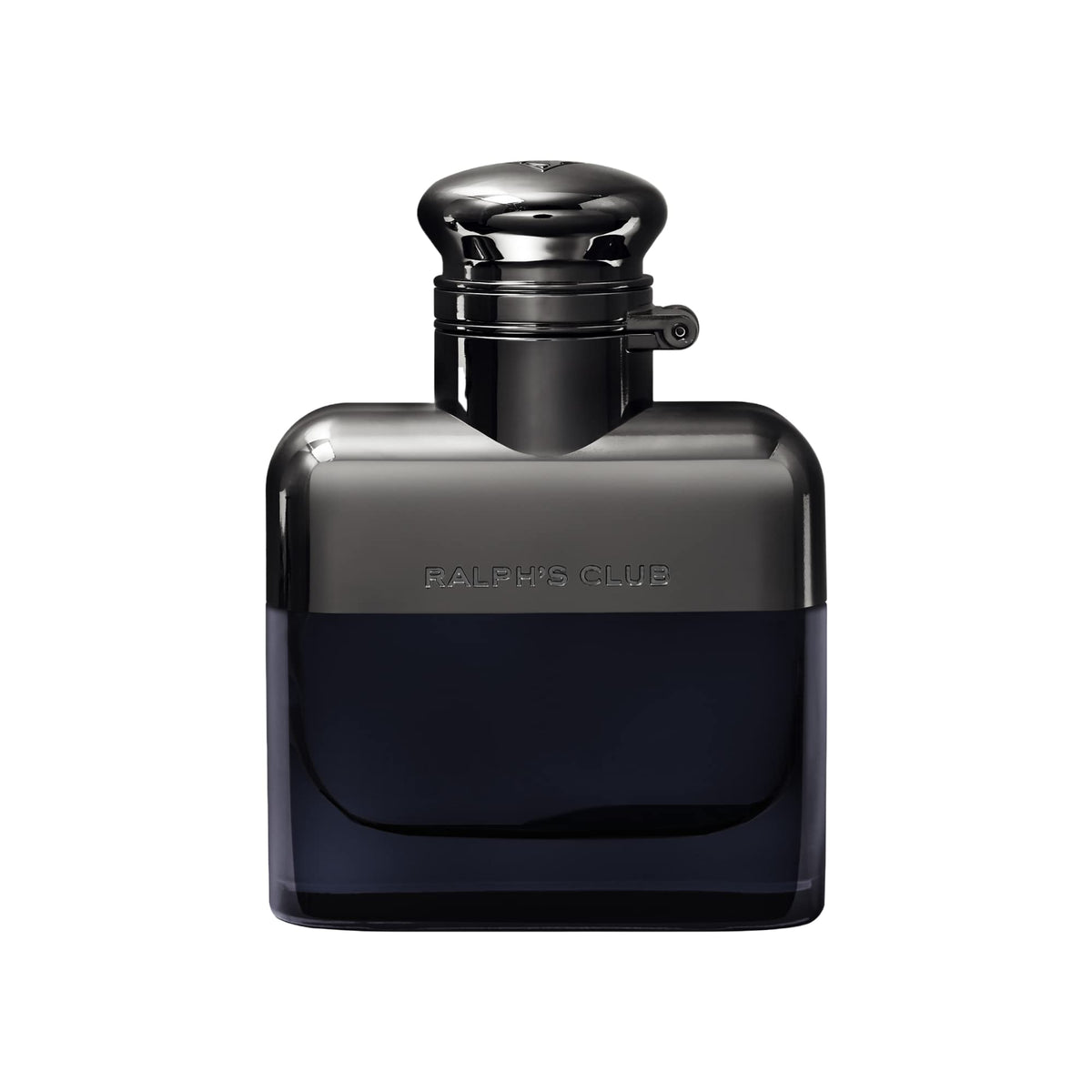 RALPH LAUREN Ralph's Club Eau de Parfum front view with sleek gunmetal cap