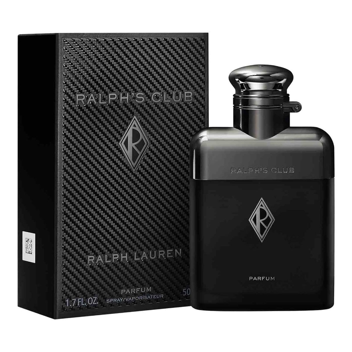 RALPH LAUREN Ralph's Club Parfum 1.7 Fl Oz bottle with gunmetal cap
