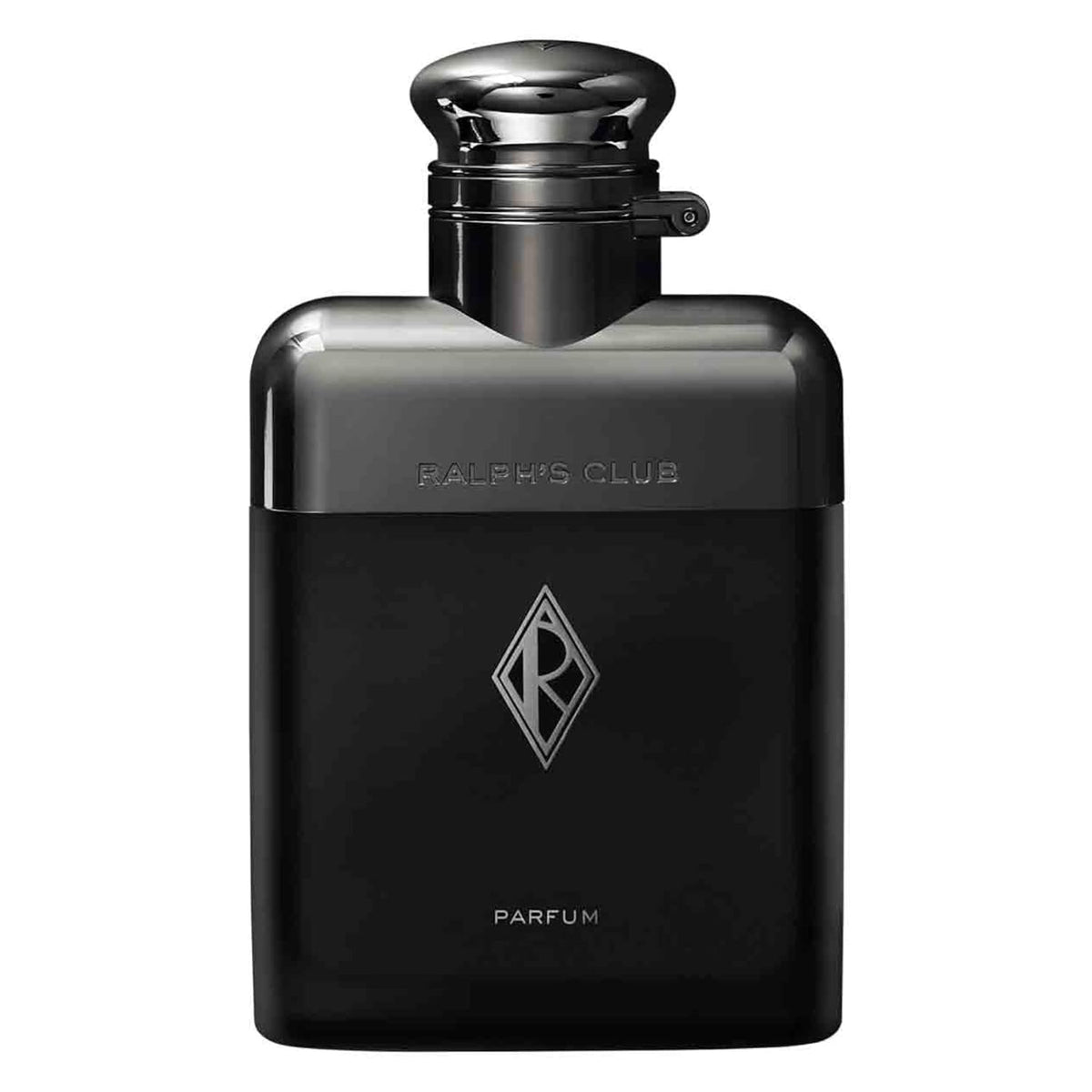 RALPH LAUREN Ralph's Club Parfum 1.7 Fl Oz matte translucent glass bottle front view