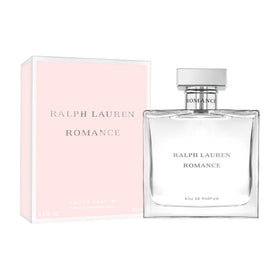 RALPH LAUREN Romance Eau de Parfum bottle with flowers