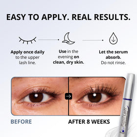 RapidLash Eyelash support Serum applicator close-up