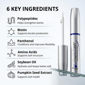 RapidLash Eyelash support Serum on a vanity