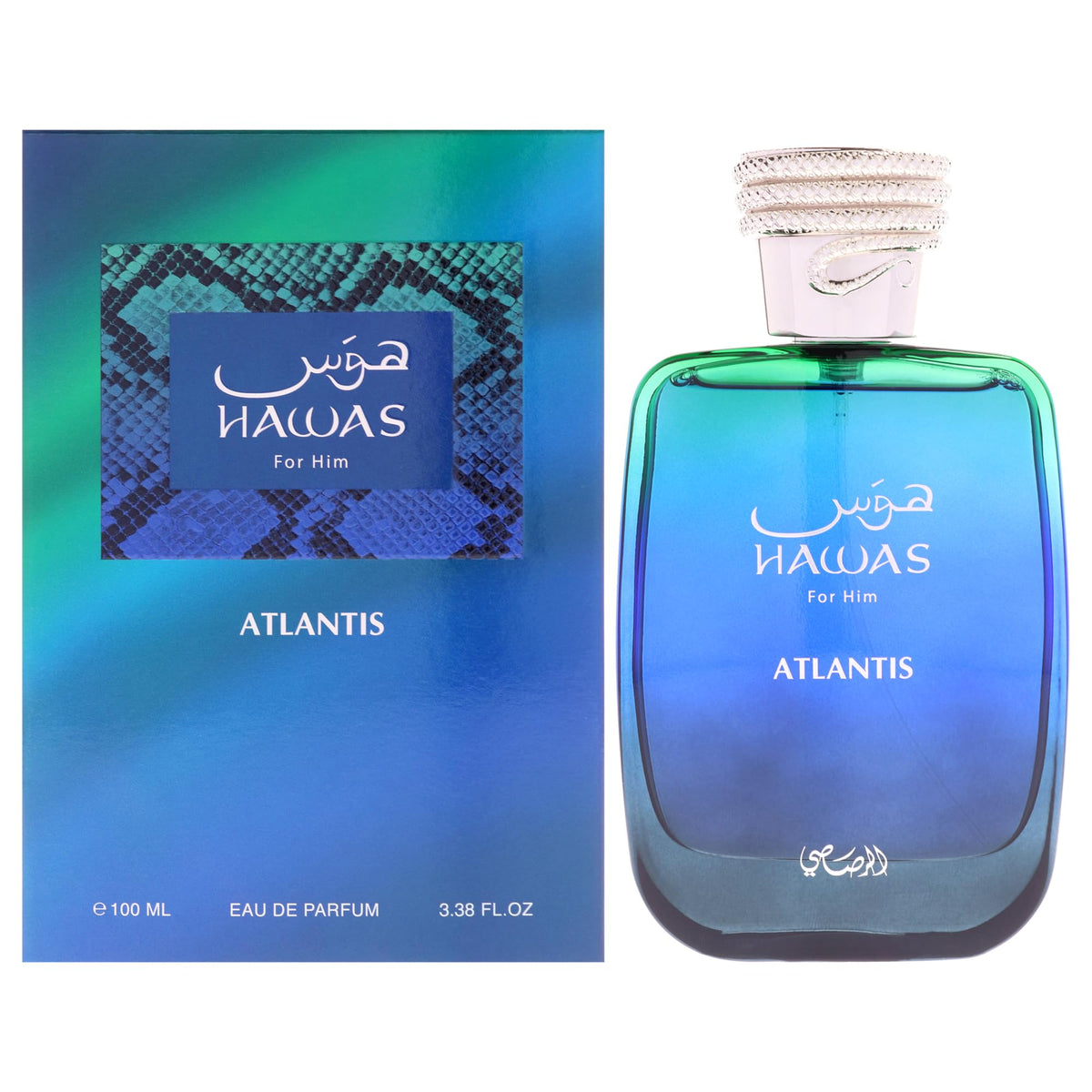 RASASI Hawas Atlantis Eau de Parfum 100ml front view
