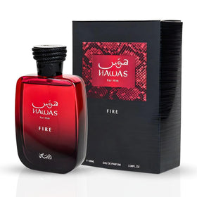 RASASI Hawas Fire Eau De Parfum 100ML lifestyle scene