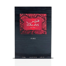 RASASI Hawas Fire Eau De Parfum 100ML packaging
