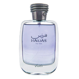 RASASI Hawas For Men Eau De Parfum 100ML front view with python stopper