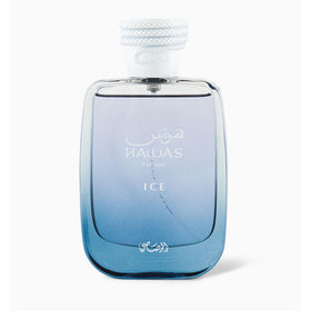 RASASI Hawas Ice for Men Eau de Parfum packaging and bottle design
