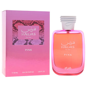 RASASI Hawas Pink Eau de Parfum packaging