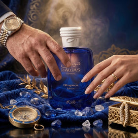RASASI Hawas Sapphire Eau de Parfum 100ml bottle close-up