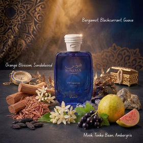 RASASI Hawas Sapphire Eau de Parfum 100ml with tropical fruits
