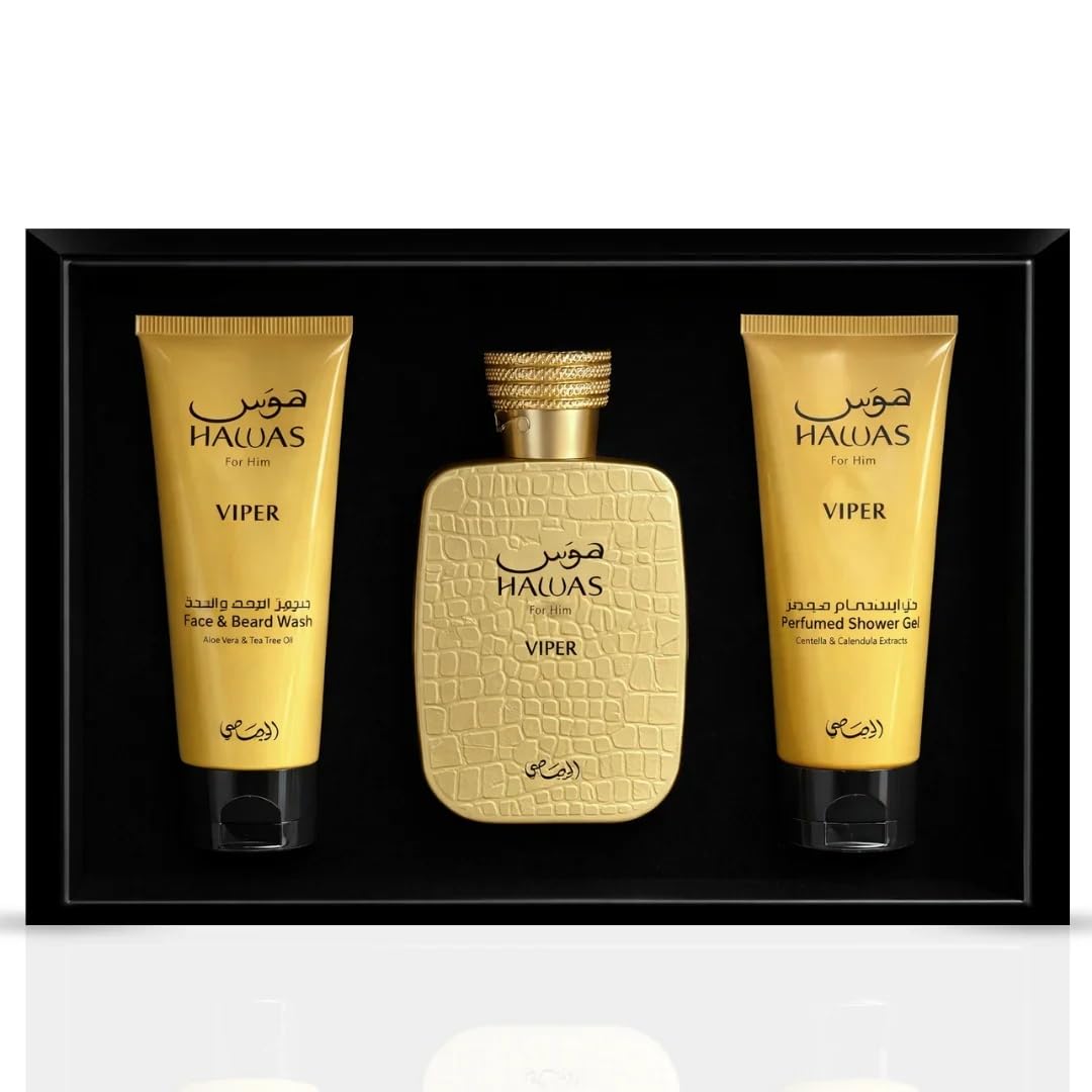 RASASI Hawas Viper Face and Beard Wash 100ml bottle