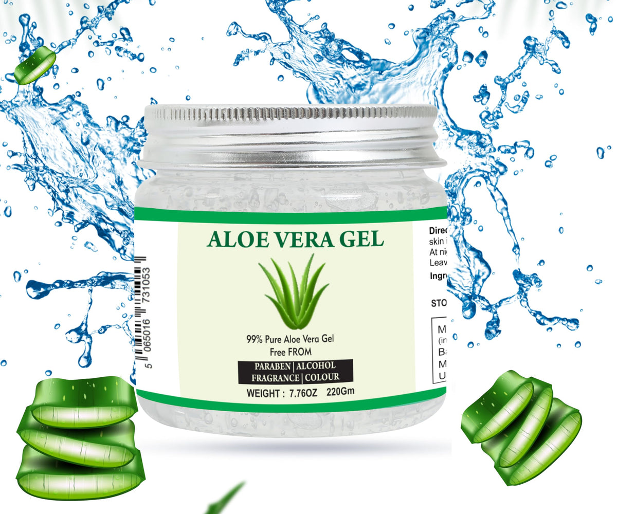 Raslok Aloe Vera Gel 220g texture close-up