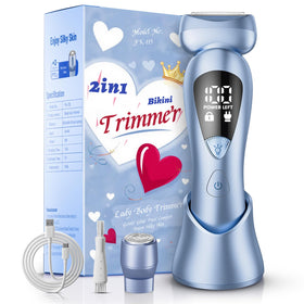 rategist Cordless Electric Razor for Women front view with LED display