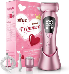 rategist Cordless Electric Razor for Women front view with LED display