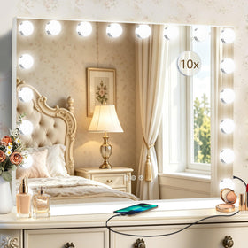 Ratsamee Hollywood Vanity Mirror in a stylish makeup setup