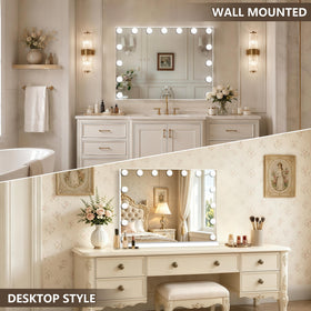 Ratsamee Hollywood Vanity Mirror with detachable 10X magnifying glass