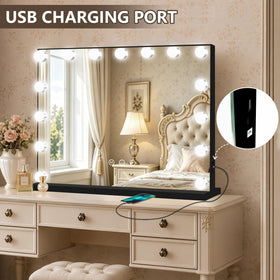 Ratsamee Vanity Mirror elegant design on makeup desk