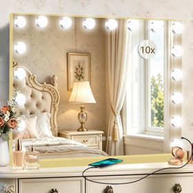 Ratsamee Vanity Mirror with elegant aluminum frame