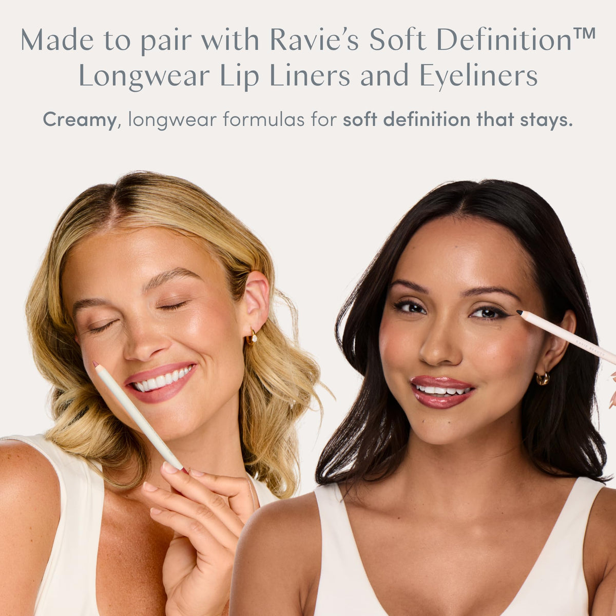 Ravie Beauty sharpener in a makeup bag for travel