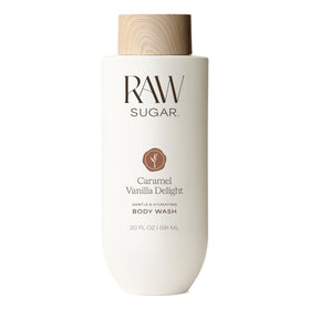 RAW SUGAR Caramel Vanilla Delight Body Wash front view
