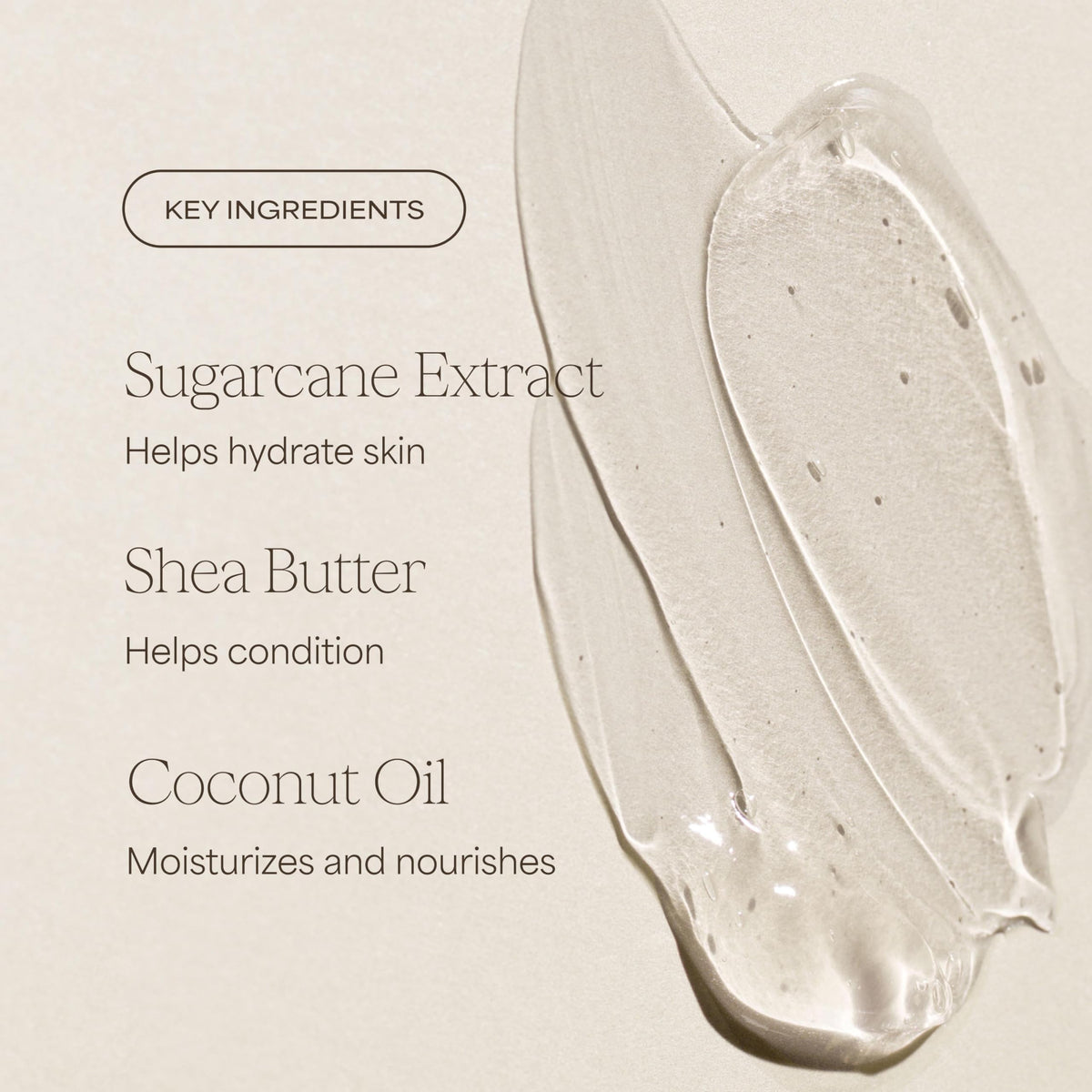RAW SUGAR Caramel Vanilla Delight Body Wash lifestyle scene