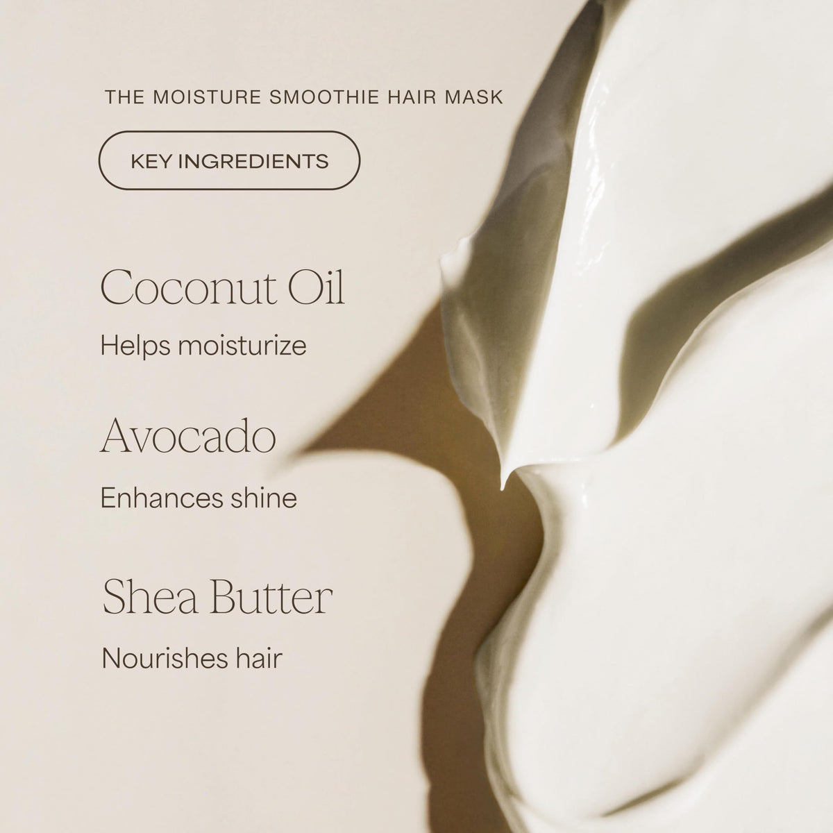 RAW SUGAR Moisture Smoothie Bundle with natural ingredients background