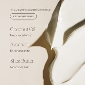 RAW SUGAR Moisture Smoothie Bundle with natural ingredients background