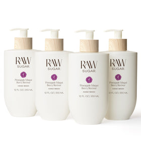 RAW SUGAR Pineapple Maqui Berry Reviver Hand Wash front view