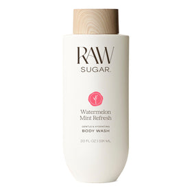 RAW SUGAR Watermelon Mint Refresh Body Wash front view 20 Fl Oz