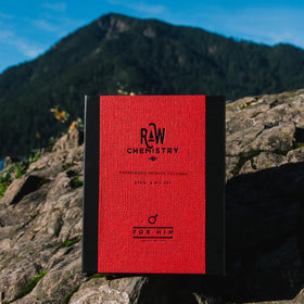 RawChemistry cologne bottle side view