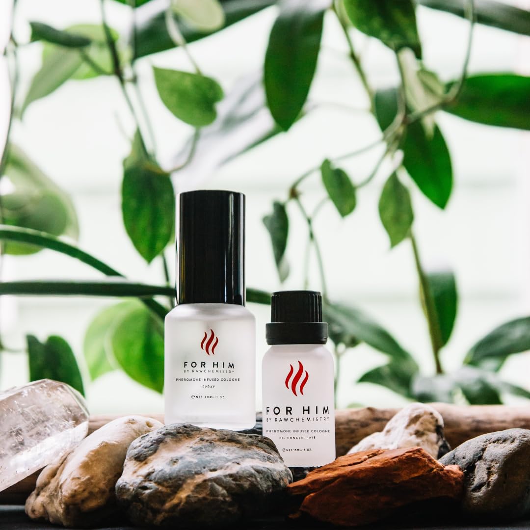 RawChemistry cologne in a lifestyle scene
