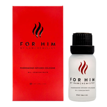 RawChemistry For Him Pheromone Infused Cologne 0.5 oz front view