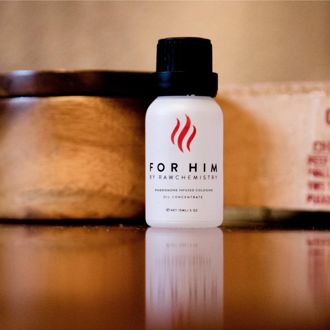 RawChemistry For Him Pheromone Infused Cologne luxurious packaging