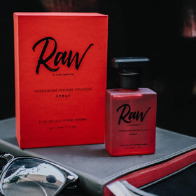 RawChemistry Men's Cologne 1 oz spray bottle with gift packaging