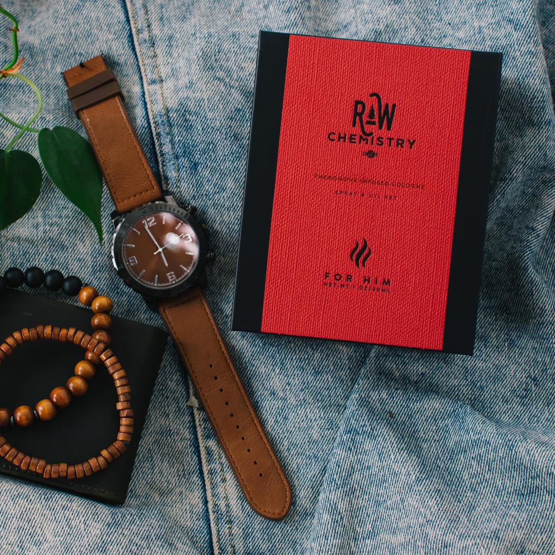 RawChemistry Pheromone Infused Cologne with scent notes